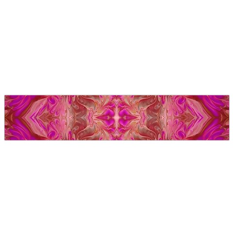 Tondo symmetry 12 X60  Small Premium Plush Fleece Scarf from ArtsNow.com Front
