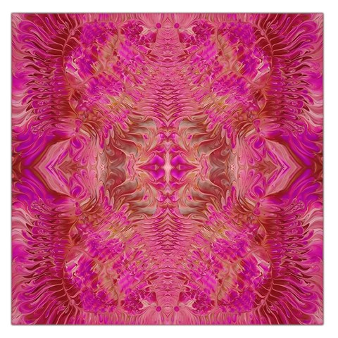 Tondo symmetry 36  x 36  Square Satin Scarf from ArtsNow.com Front
