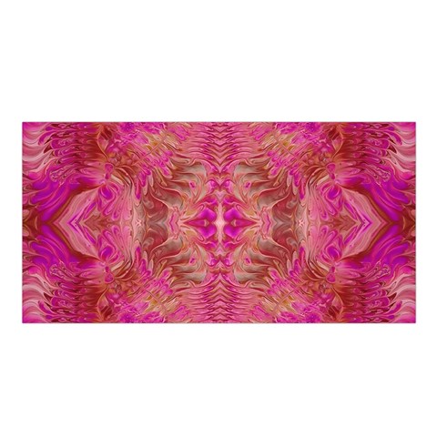 Tondo symmetry Satin Shawl 45  x 80  from ArtsNow.com Front