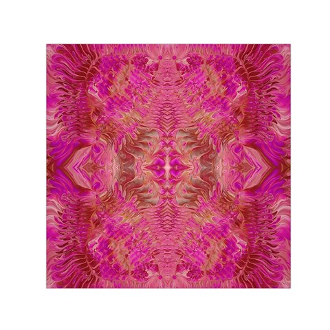 Tondo symmetry 30  x 30  Large Square Satin Scarf from ArtsNow.com Front