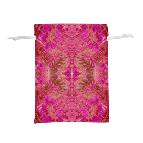 Tondo symmetry Lightweight Drawstring Pouch (M) from ArtsNow.com Front