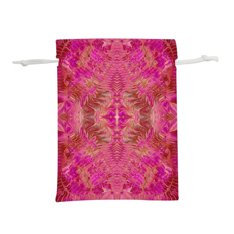 Tondo symmetry Lightweight Drawstring Pouch (L) from ArtsNow.com Front