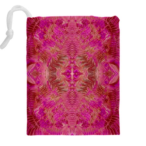 Tondo symmetry Drawstring Pouch (4XL) from ArtsNow.com Back