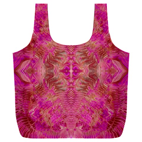 Tondo symmetry Full Print Recycle Bag (XXXL) from ArtsNow.com Front
