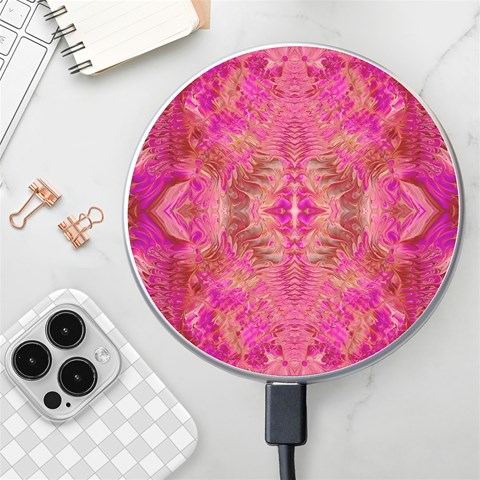Tondo symmetry Wireless Fast Charger(White) from ArtsNow.com Front