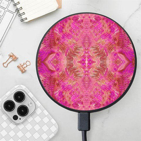 Tondo symmetry Wireless Fast Charger(Black) from ArtsNow.com Front