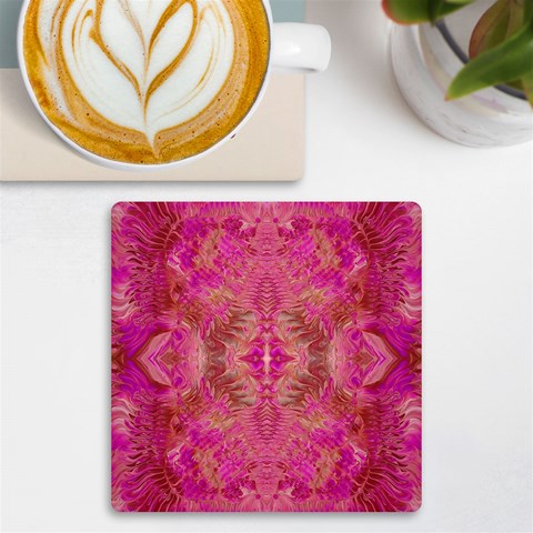 Tondo symmetry UV Print Square Tile Coaster  from ArtsNow.com Front