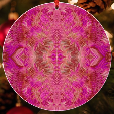 Tondo symmetry UV Print Acrylic Ornament Round from ArtsNow.com Front