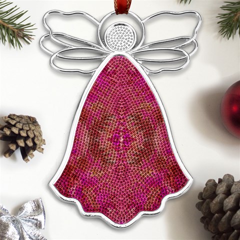 Tondo symmetry Metal Loving Angel Silver  from ArtsNow.com Front