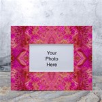 Tondo symmetry White Tabletop Photo Frame 4 x6 