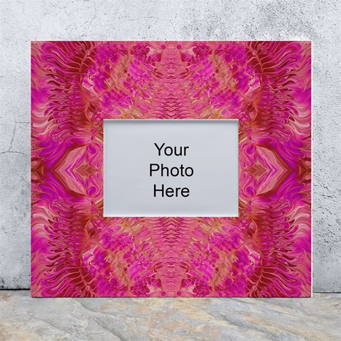Tondo symmetry White Wall Photo Frame 5  x 7  from ArtsNow.com Front