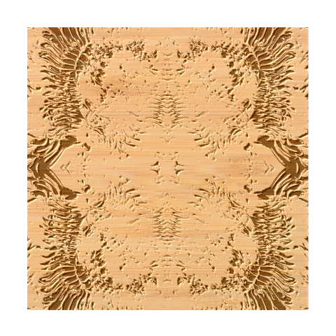 Tondo symmetry Bamboo Coaster Set from ArtsNow.com Coaster 1