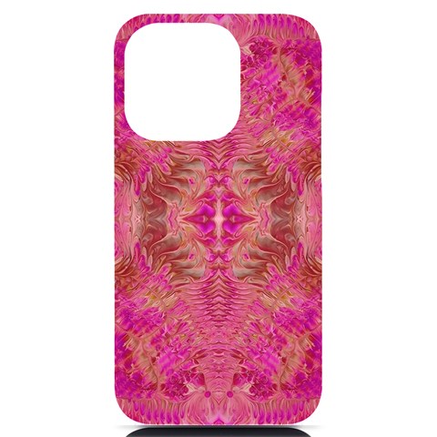 Tondo symmetry iPhone 14 Pro Black UV Print PC Hardshell Case from ArtsNow.com Front