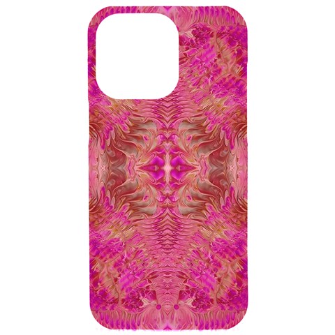 Tondo symmetry iPhone 15 Pro Max Black UV Print PC Hardshell Case from ArtsNow.com Front