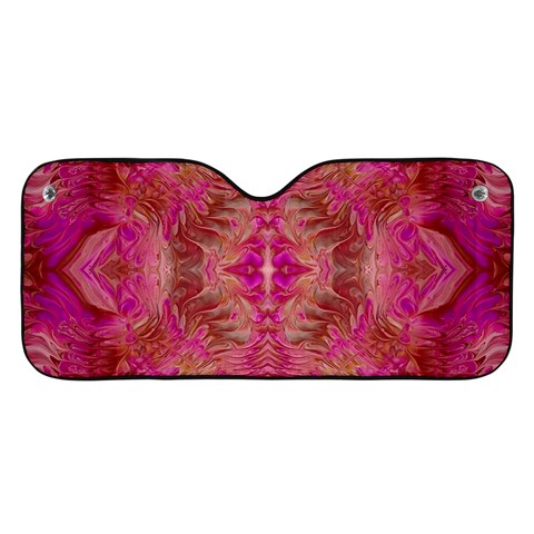 Tondo symmetry Car Windshield Sunshade from ArtsNow.com Front