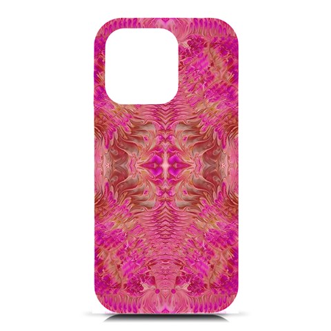 Tondo symmetry iPhone 16 Pro Black UV Print PC Hardshell Case from ArtsNow.com Front