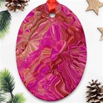  Tondo Wave I Ornament (Oval)