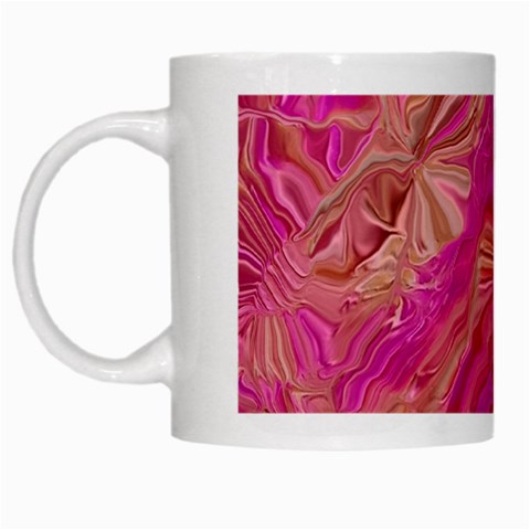 Tondo Wave I White Mug from ArtsNow.com Left