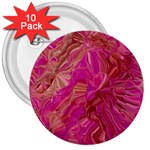  Tondo Wave I 3  Buttons (10 pack) 