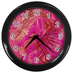  Tondo Wave I Wall Clock (Black)