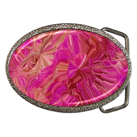 Tondo Wave I Belt Buckles from ArtsNow.com Front