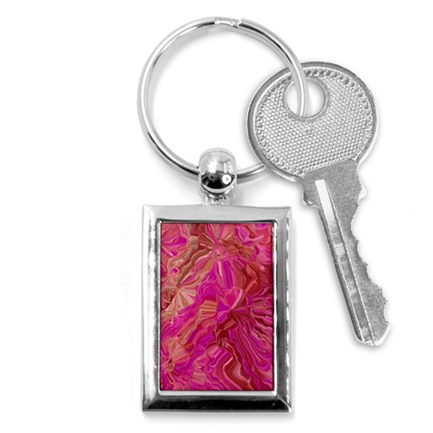 Tondo Wave I Key Chain (Rectangle) from ArtsNow.com Front