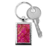  Tondo Wave I Key Chain (Rectangle)