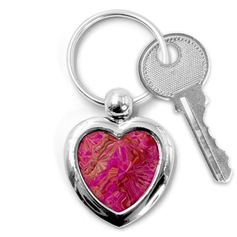 Tondo Wave I Key Chain (Heart) from ArtsNow.com Front