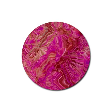 Tondo Wave I Rubber Round Coaster (4 pack) from ArtsNow.com Front