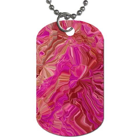 Tondo Wave I Dog Tag (One Side) from ArtsNow.com Front