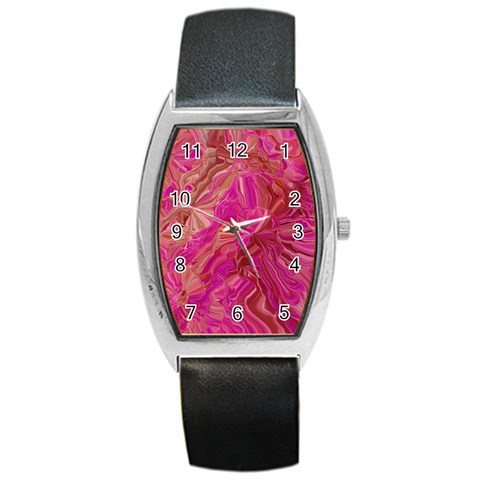 Tondo Wave I Barrel Style Metal Watch from ArtsNow.com Front