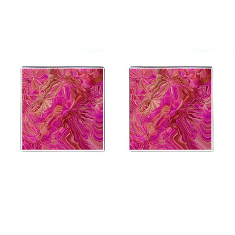Tondo Wave I Cufflinks (Square) from ArtsNow.com Front(Pair)