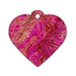  Tondo Wave I Dog Tag Heart (One Side)