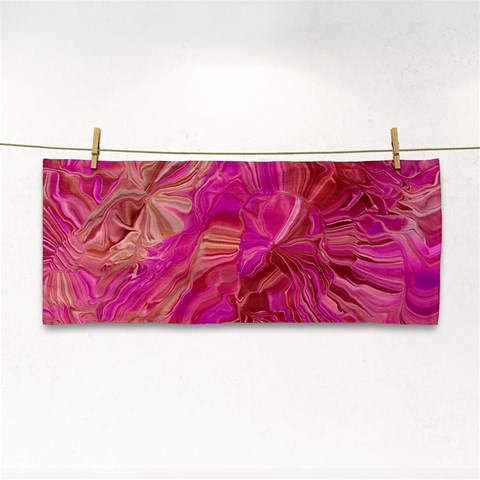 Tondo Wave I Hand Towel from ArtsNow.com Front