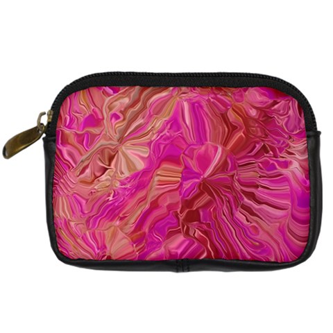 Tondo Wave I Digital Camera Leather Case from ArtsNow.com Front