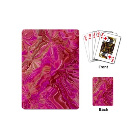 Tondo Wave I Playing Cards Single Design (Mini) from ArtsNow.com Back