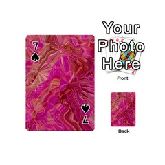 Tondo Wave I Playing Cards 54 Designs (Mini) from ArtsNow.com Front - Spade7