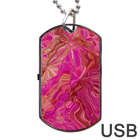 Tondo Wave I Dog Tag USB Flash (One Side) from ArtsNow.com Front
