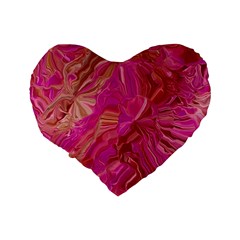 Tondo Wave I Standard 16  Premium Heart Shape Cushions from ArtsNow.com Back