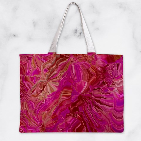 Tondo Wave I Zipper Mini Tote Bag from ArtsNow.com Front