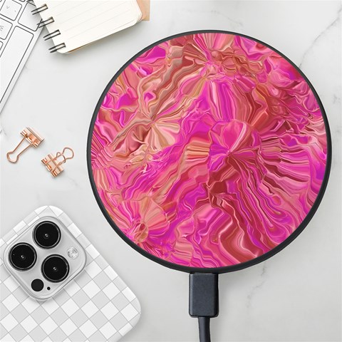 Tondo Wave I Wireless Fast Charger(Black) from ArtsNow.com Front