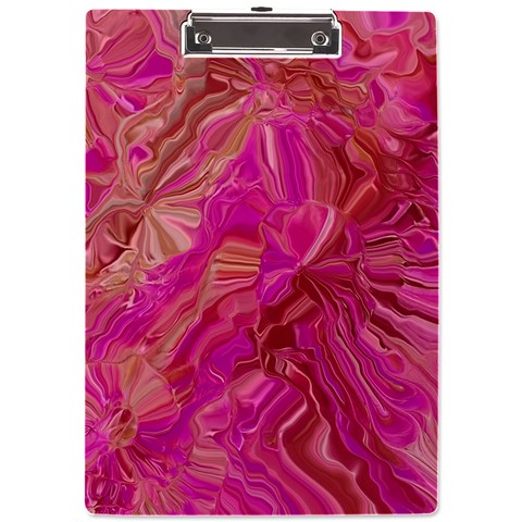 Tondo Wave I A4 Acrylic Clipboard from ArtsNow.com Front
