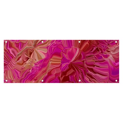 Tondo Wave I Banner and Sign 8  x 3  from ArtsNow.com Front