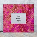  Tondo Wave I White Wall Photo Frame 5  x 7 