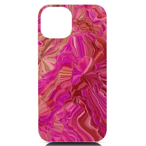 Tondo Wave I iPhone 14 Black UV Print PC Hardshell Case from ArtsNow.com Front