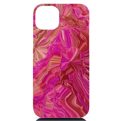 Tondo Wave I iPhone 14 Plus Black UV Print PC Hardshell Case from ArtsNow.com Front
