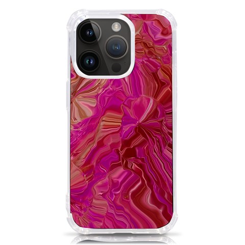 Tondo Wave I iPhone 14 Pro TPU UV Print Case from ArtsNow.com Front