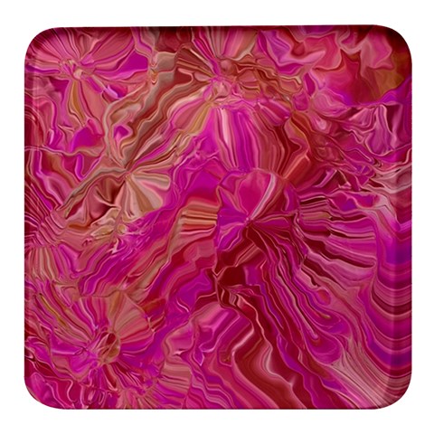 Tondo Wave I Square Glass Fridge Magnet (4 pack) from ArtsNow.com Front
