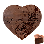  Tondo Wave I Heart Wood Jewelry Box