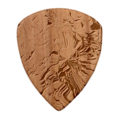 Tondo Wave I Wood Guitar Pick (Set of 10) from ArtsNow.com Front